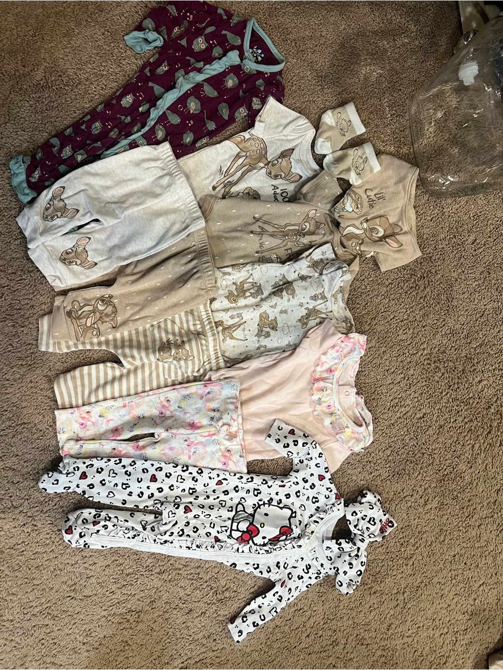 Babygirl newborn fall bundle